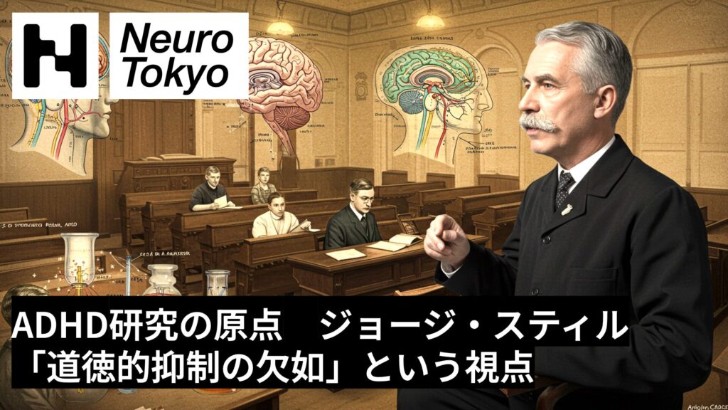 【ADHD研究の原点】ジョージ・スティル「道徳的抑制の欠如」という視点 - Neuro Tokyo