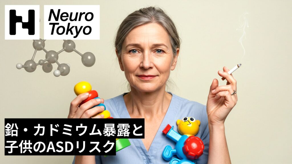 【ASDリスク】鉛・カドミウム曝露と子どものASDリスク：最新研究が示す環境要因の重要性 - Neuro Tokyo